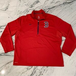 Boston Red Sox, Nike Dri Fit 1/4 Zip Pullover, Men’s XXL